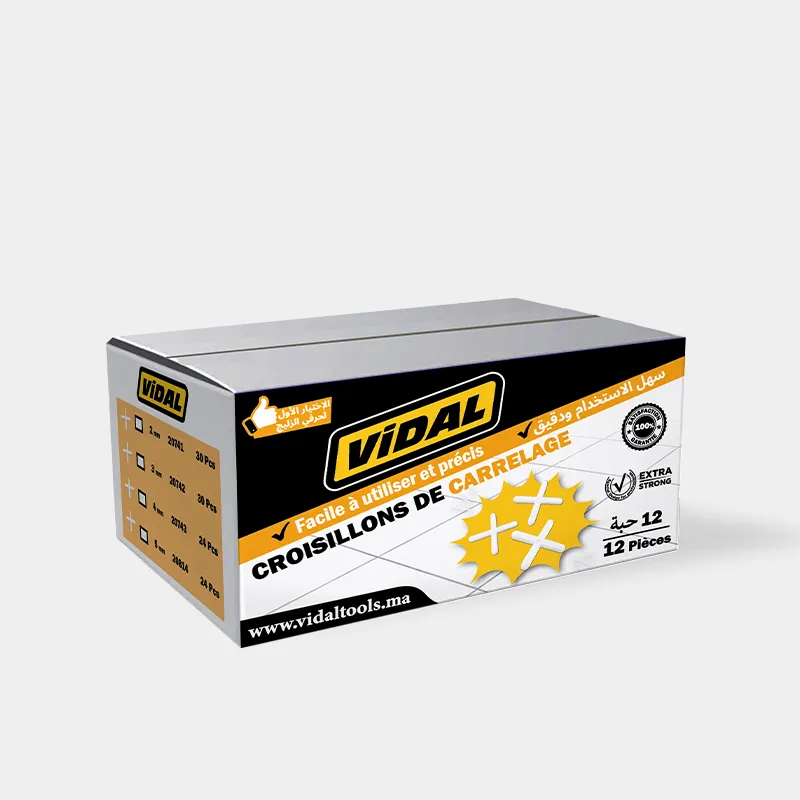 Croisillons de nivellement Vidal